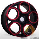 Диск BK 360 MtBPR (Matt Black Polished Red) Storm